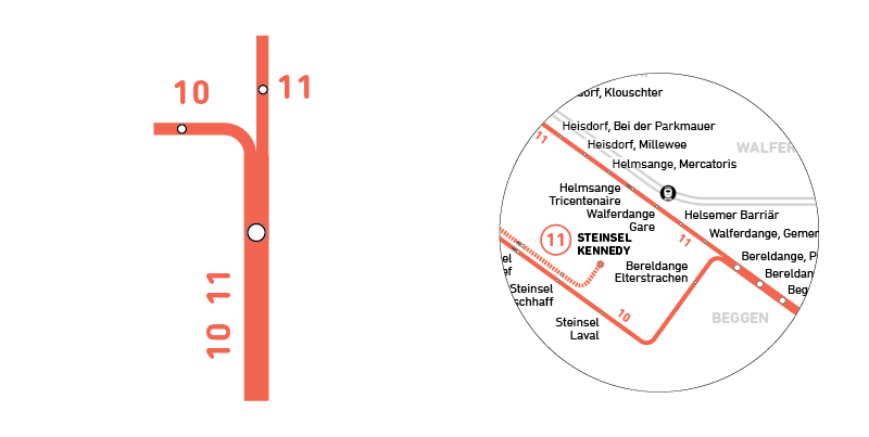 luxembourg bus line 16 stops
