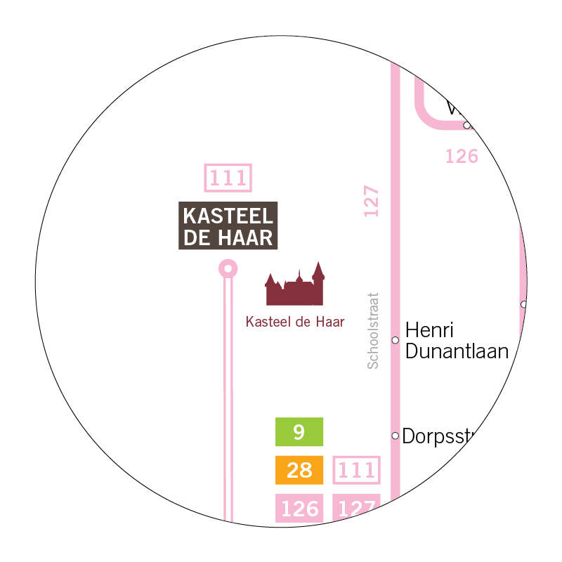 Utrecht Public Transport Map : inat