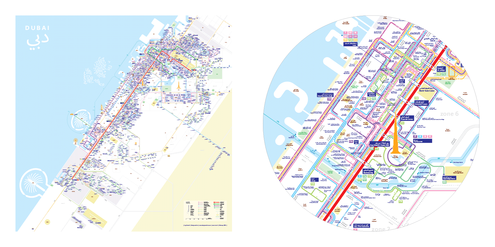 Dubai Metro Chart