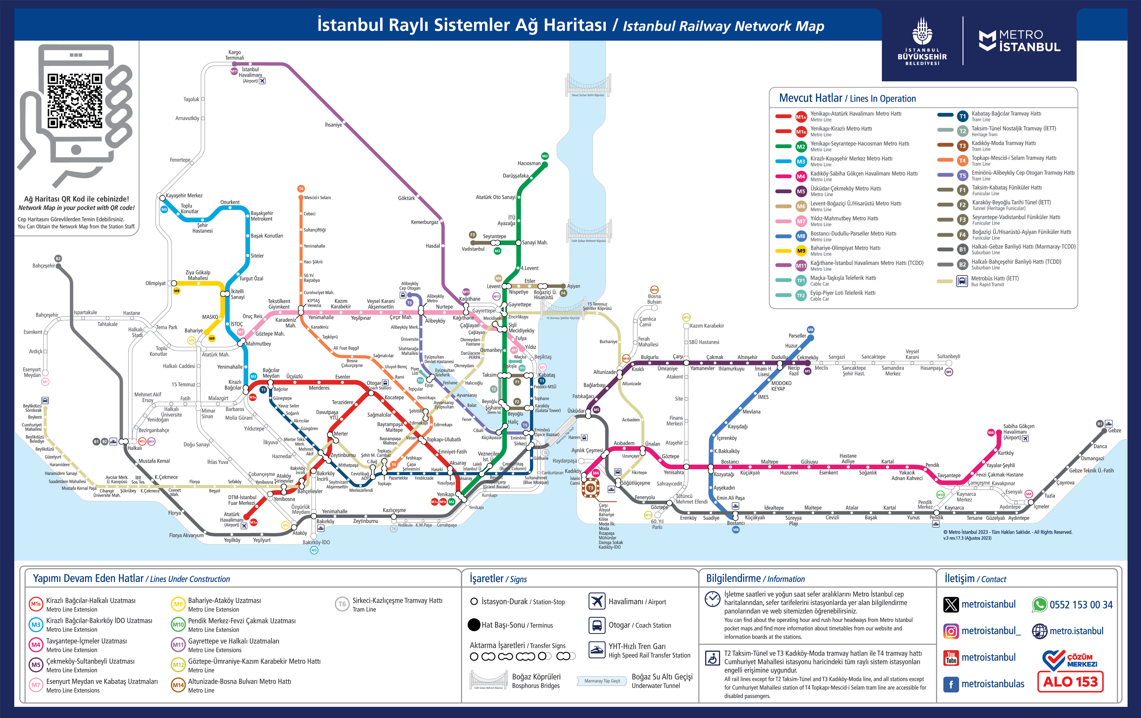 istanbul metro map