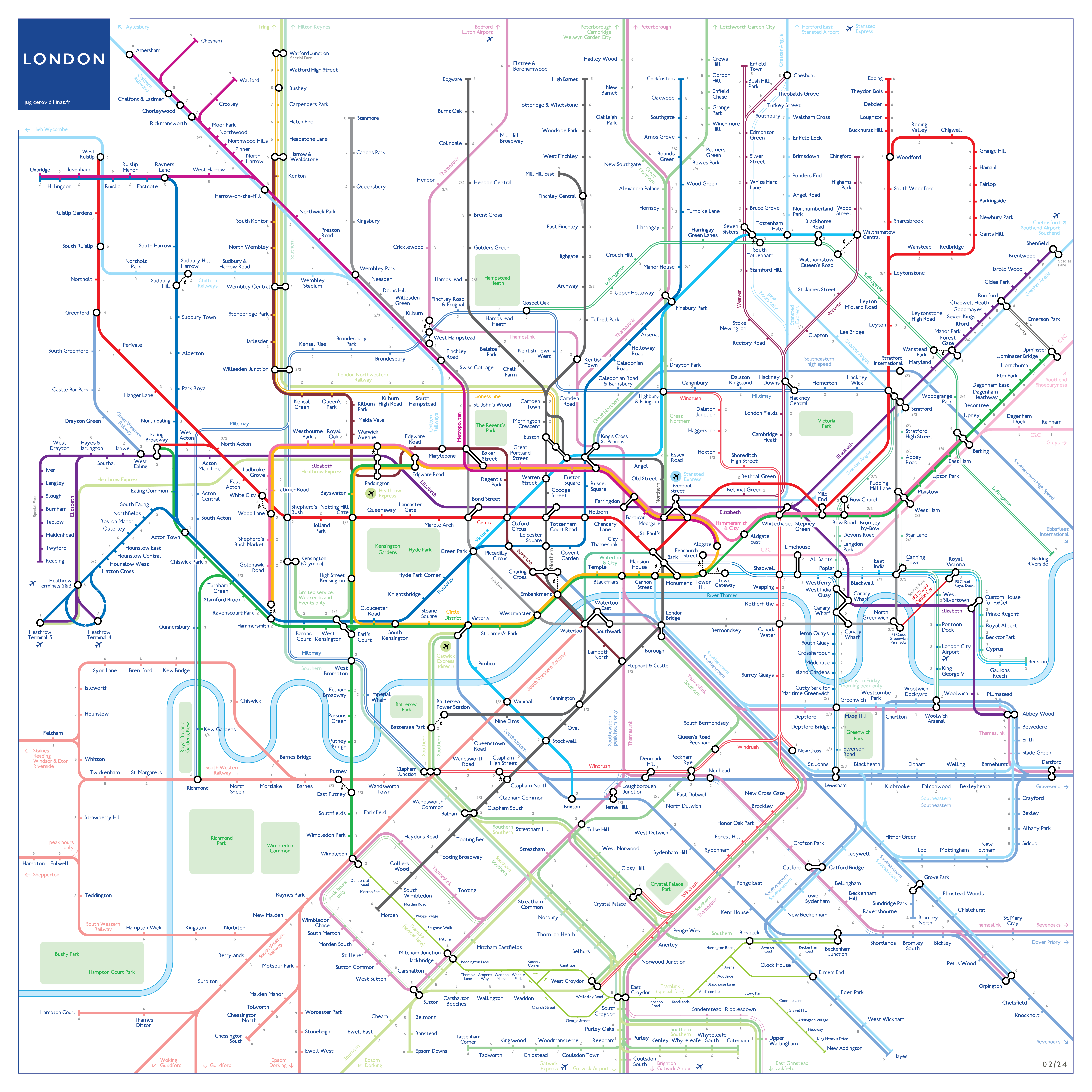 London Underground Map Update
