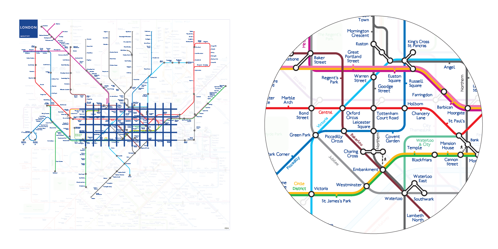 London underground map