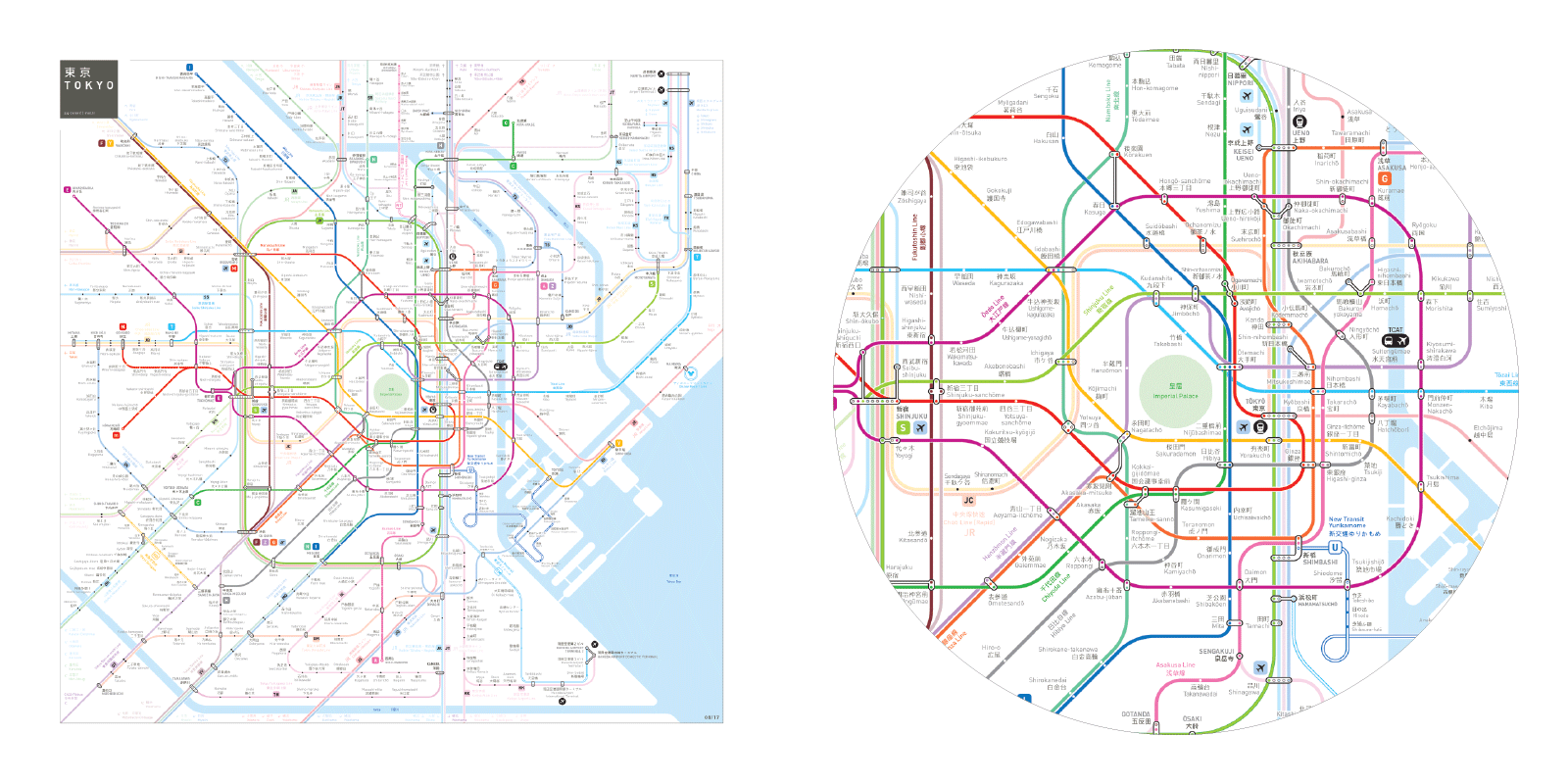 Metro Map Tokyo