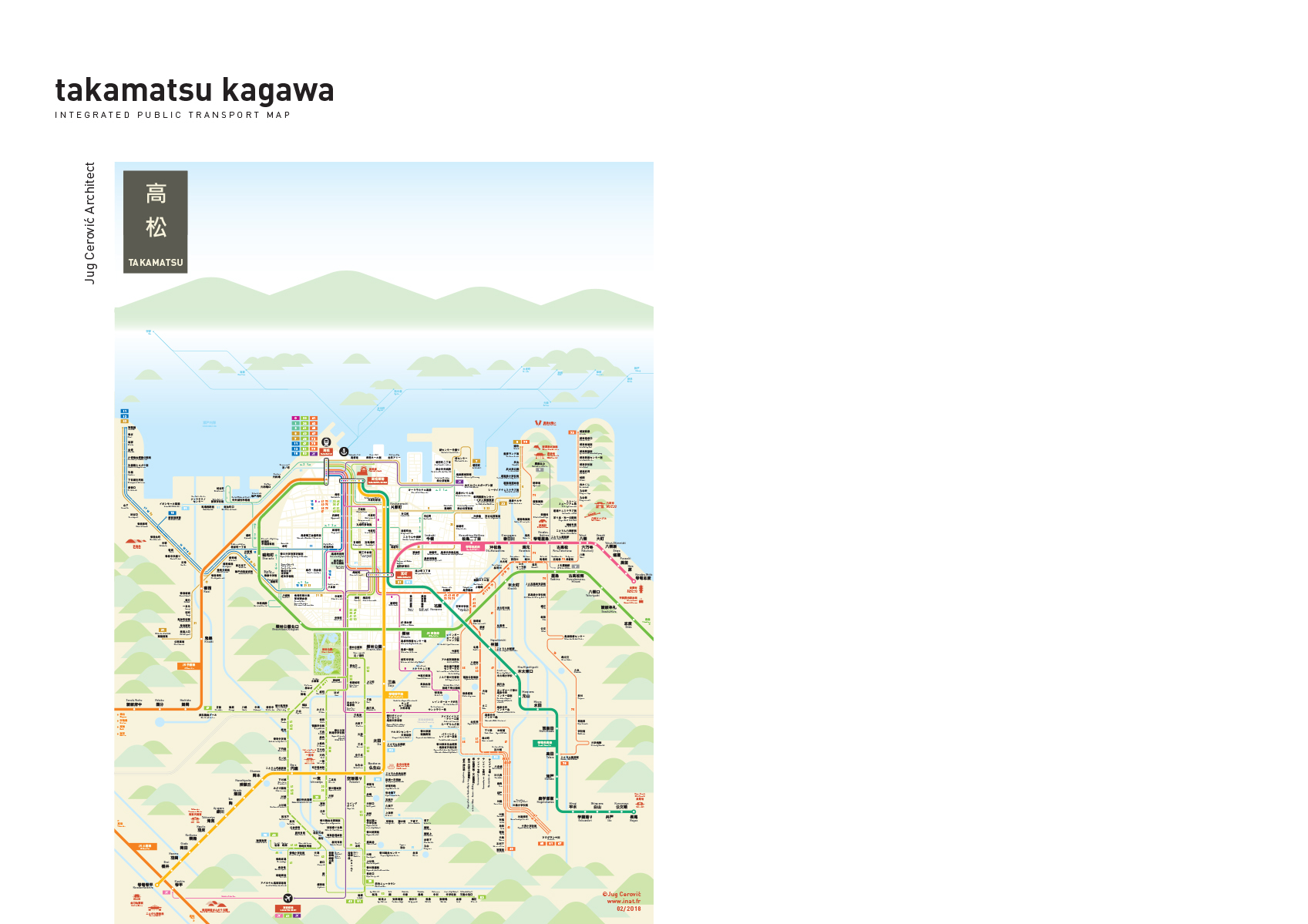 takamatsu kagawa map