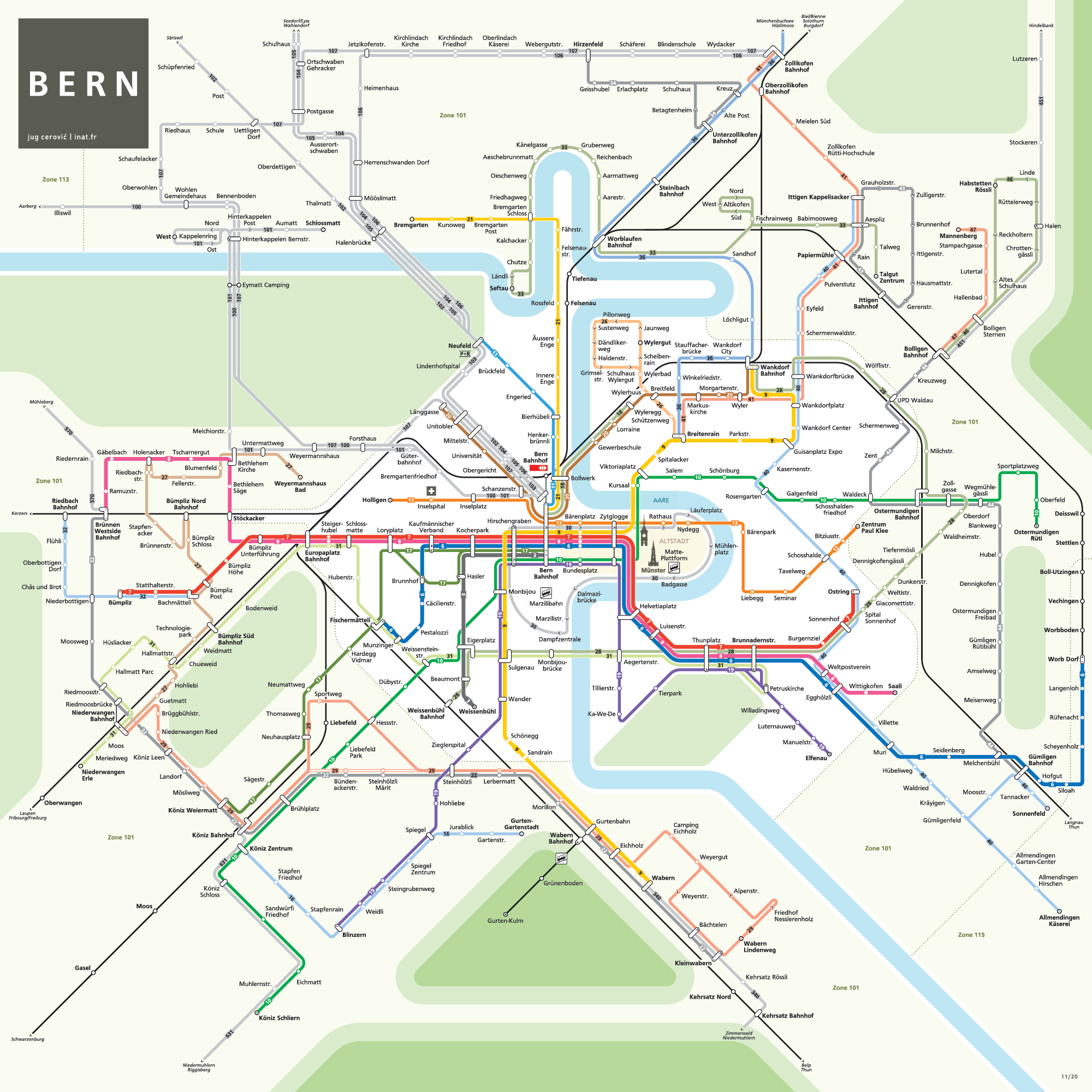 Bern Map